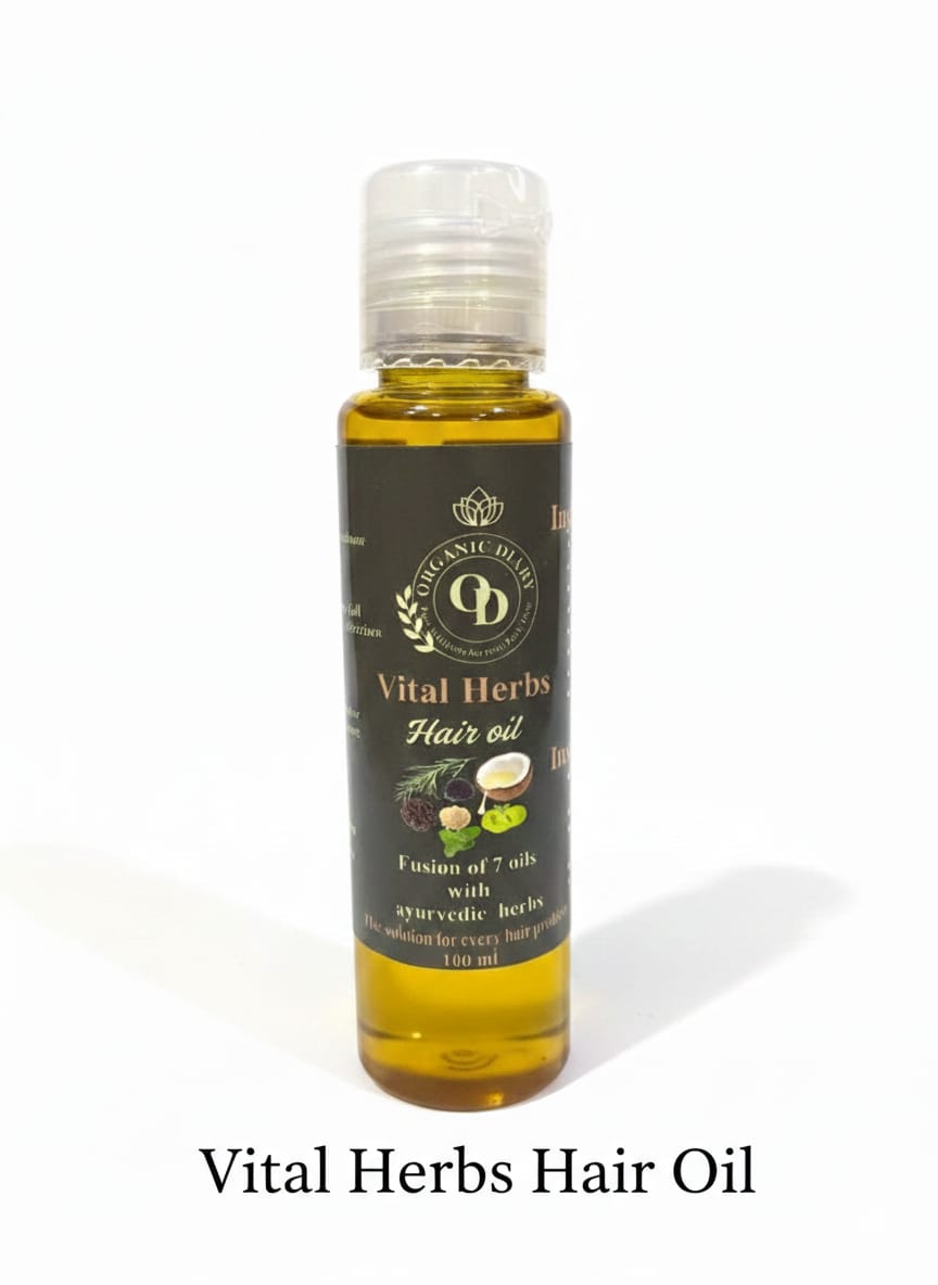 Vital Herbs Herbal Hair Oil – Balon ki Growth, Strength aur Shine ke liye