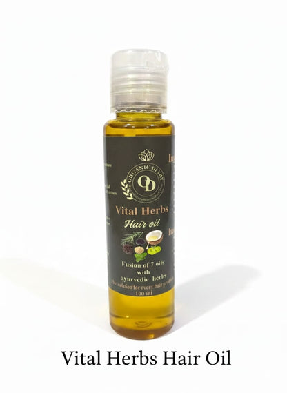 Vital Herbs Herbal Hair Oil – Balon ki Growth, Strength aur Shine ke liye