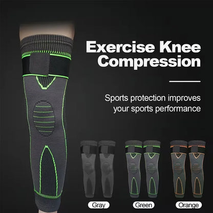 2 Pcs Leg Warmer with Belt - Gym Compression Knee Pad with Strap -2 Pcs Leg Warmer with Belt