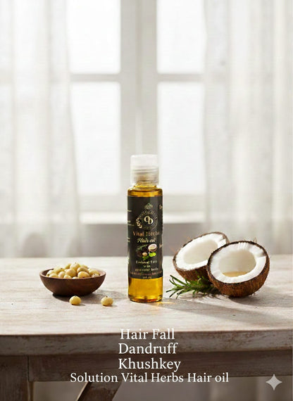 Vital Herbs Herbal Hair Oil – Balon ki Growth, Strength aur Shine ke liye