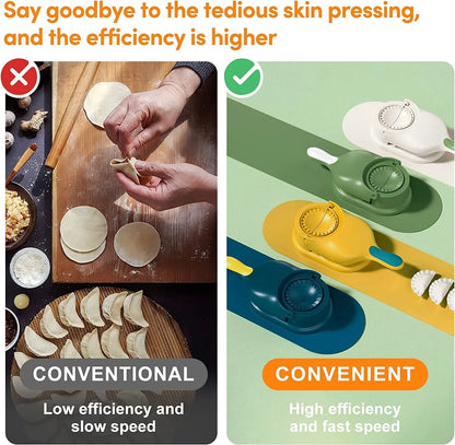 2 In 1 Samosa & Kachori Maker, LARGE SIZE Dumpling Maker Machine, Make Delicious Samosa/ Kachori Quickly